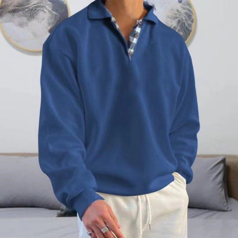 Pullover with classic structure