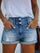 Rolled Hem Shorts