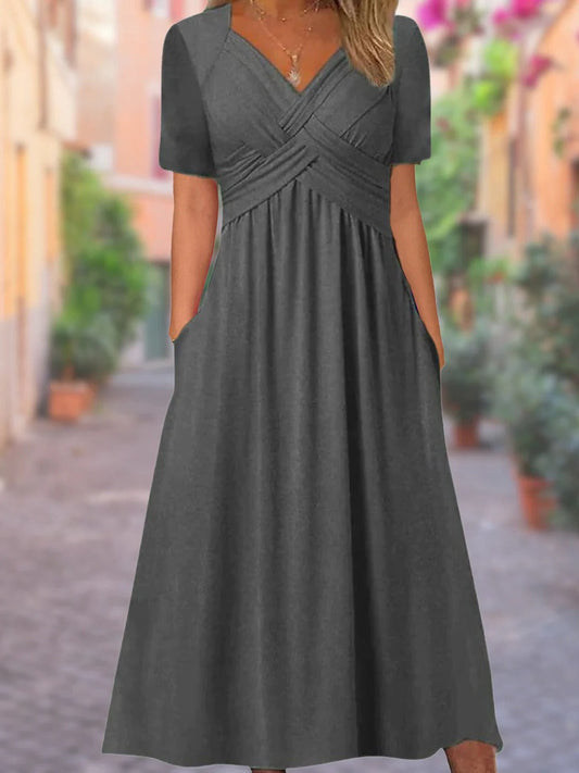 V-Neck Summer Dress