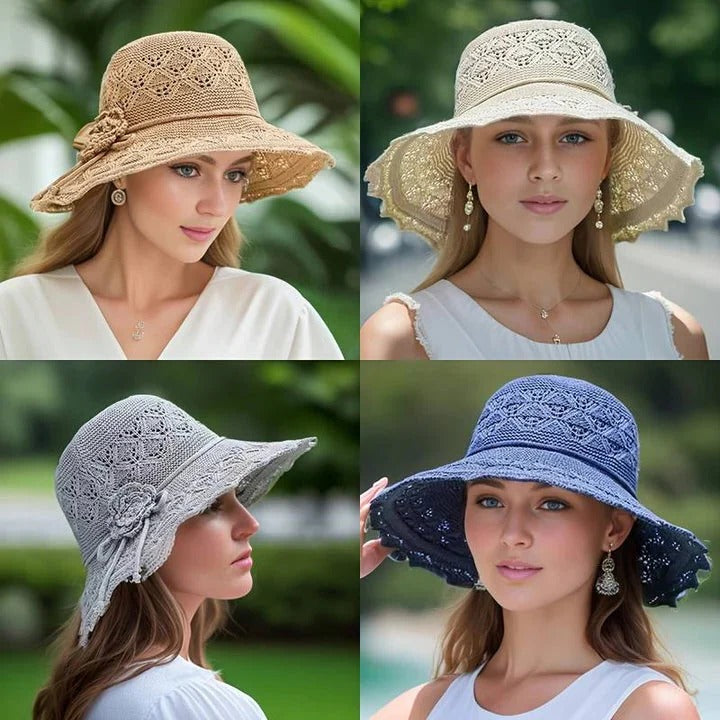 Wide-Brim Sun Hat