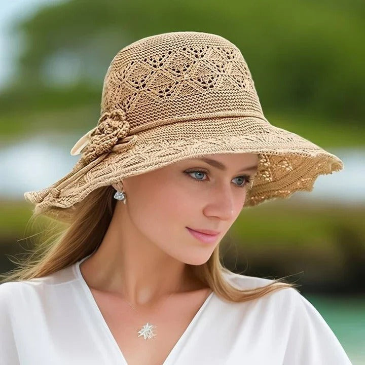 Wide-Brim Sun Hat