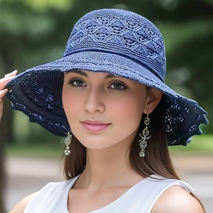 Wide-Brim Sun Hat
