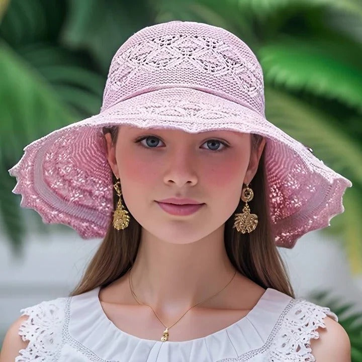 Wide-Brim Sun Hat