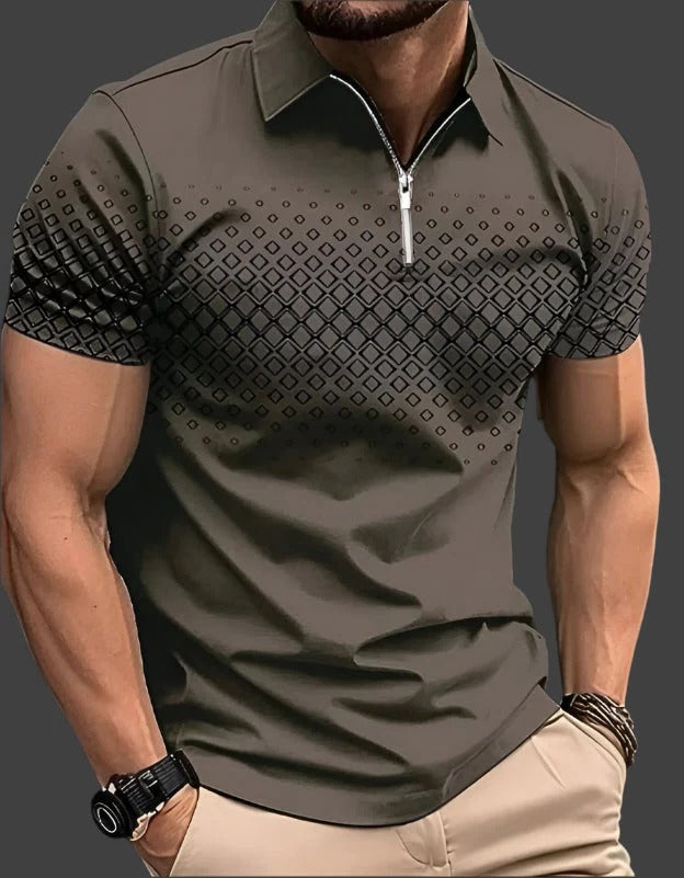 Checked Polo Shirt