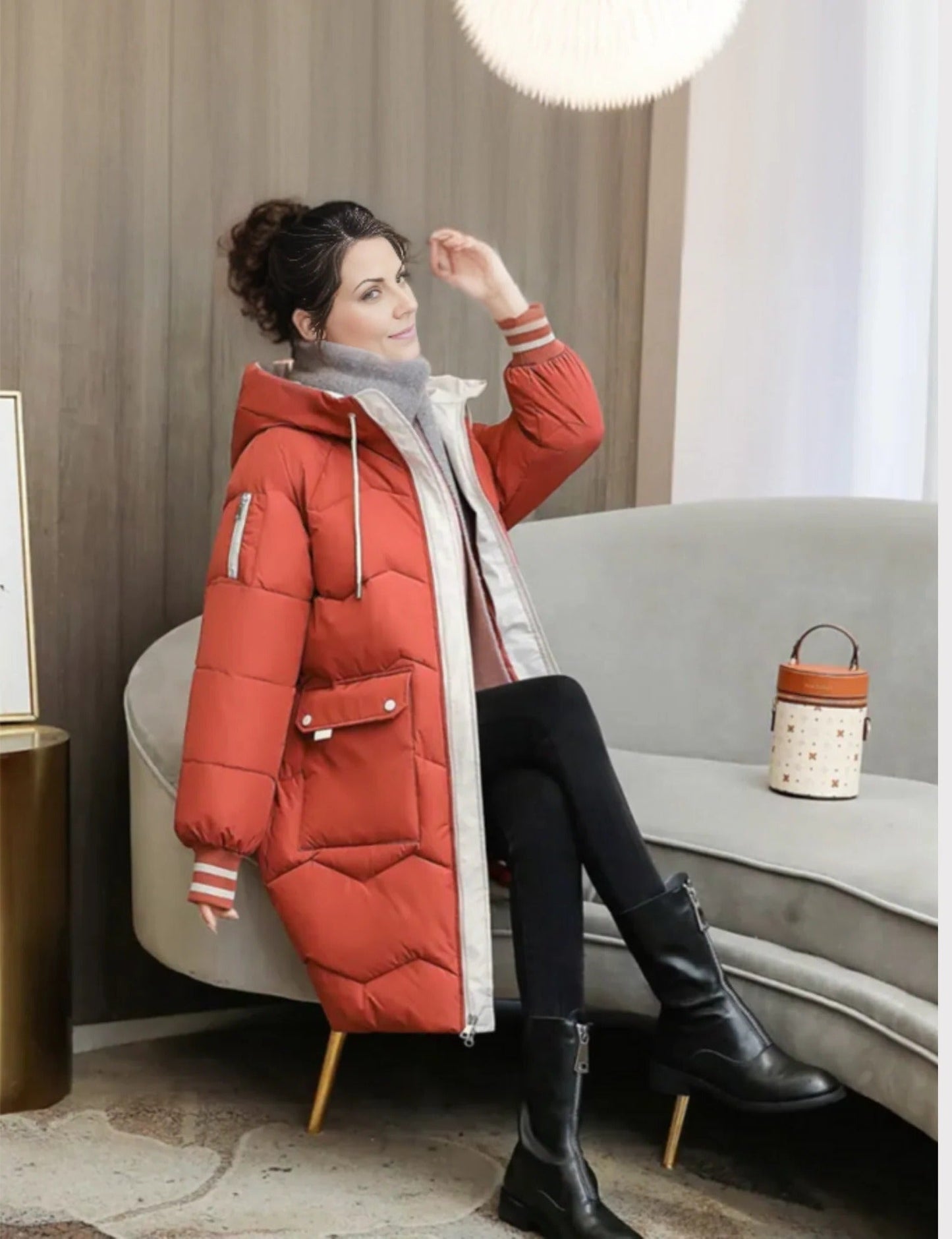 Functional Jacket with Tailored Fit for Cold Weather