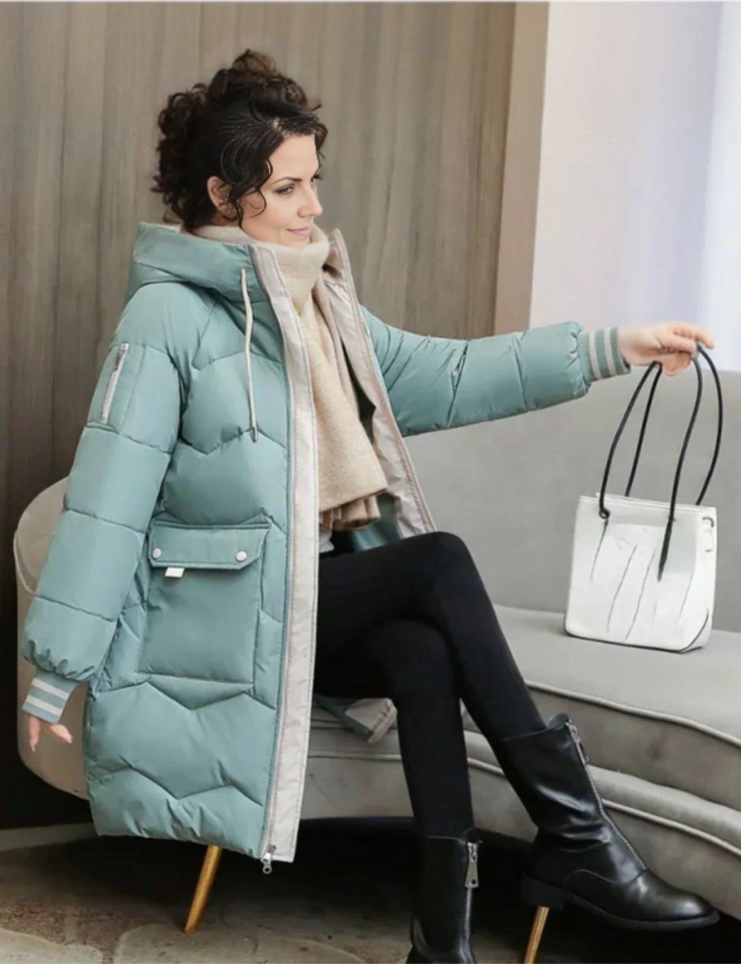 Functional Jacket with Tailored Fit for Cold Weather