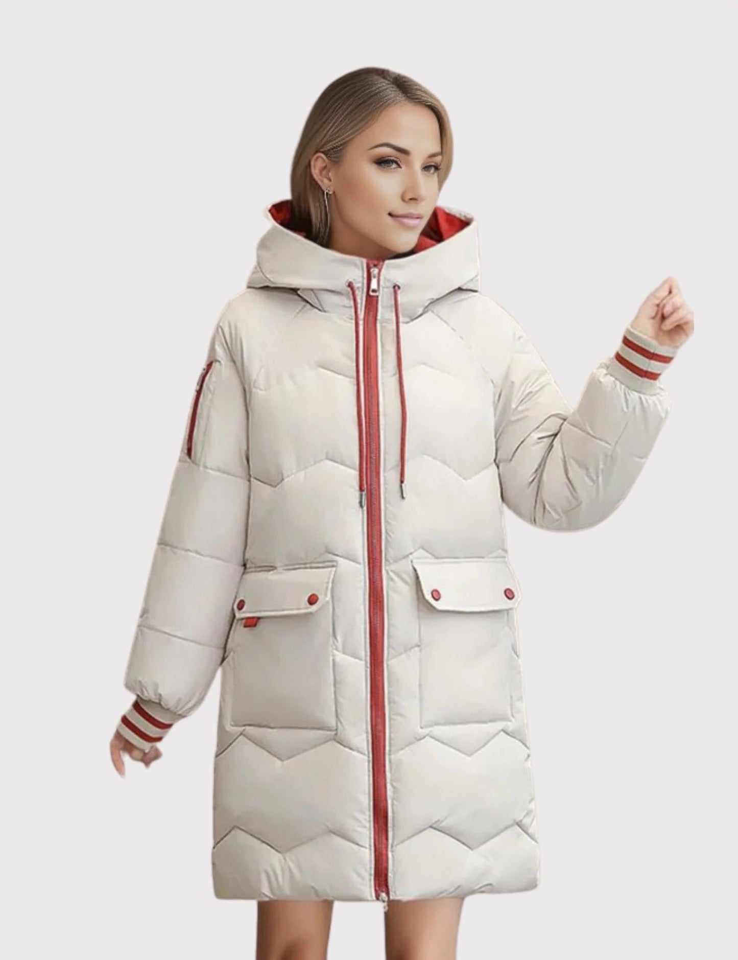 Functional Jacket with Tailored Fit for Cold Weather