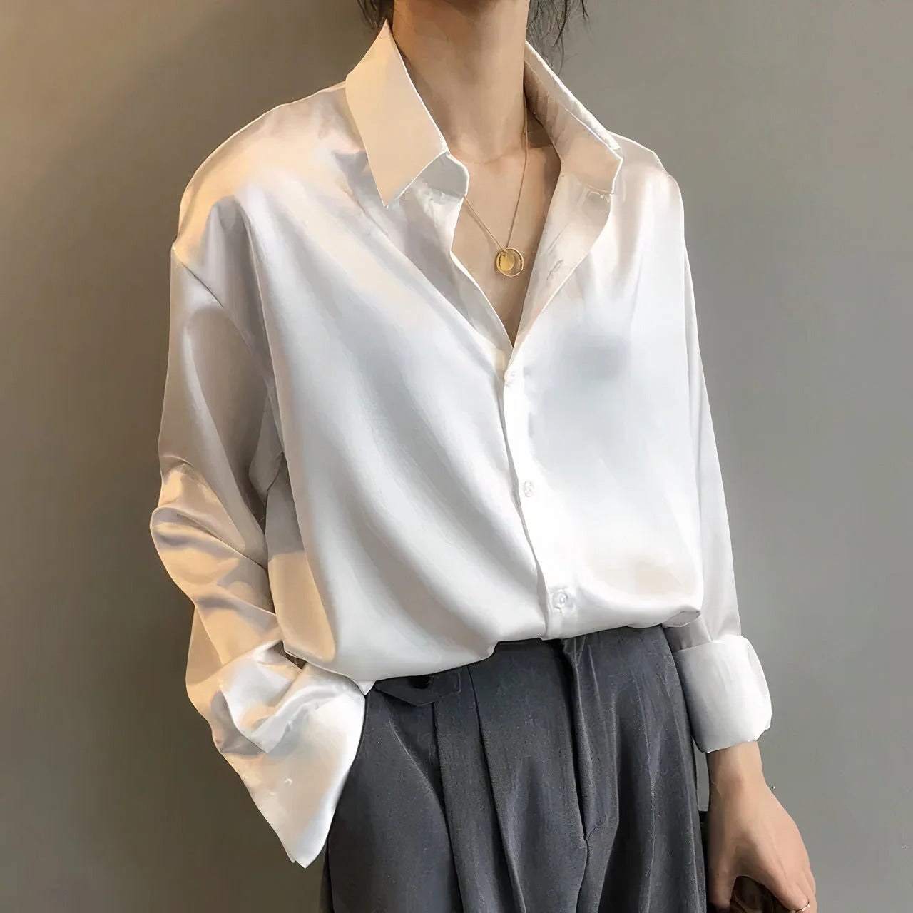 Women's Blouse with Refined Styling