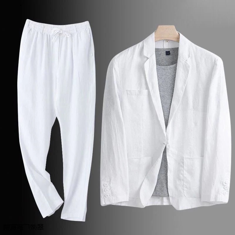 Blazer Set with Relaxed Styling