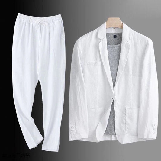 Blazer Set with Relaxed Styling