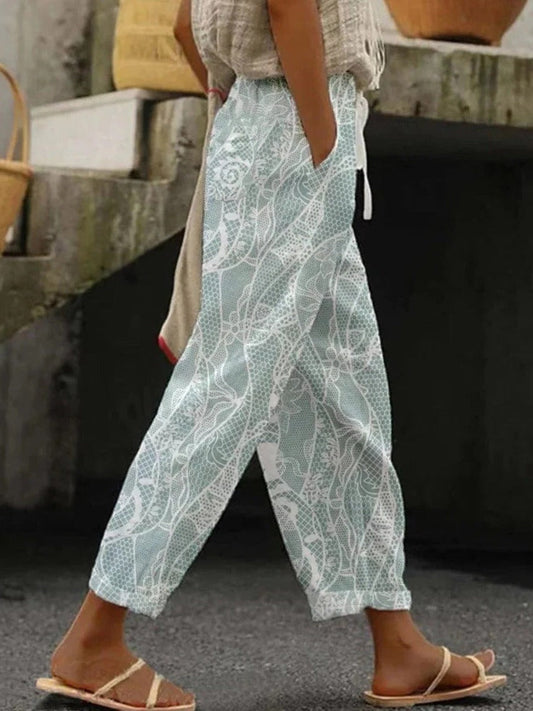 Women’s Trousers with Elastic Waist