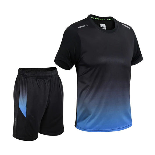 Men’s Sportswear Set with Gradient Design