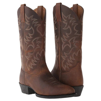Men’s Mid Calf Cowboy Boots