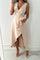 Vestido cruzado para mujer