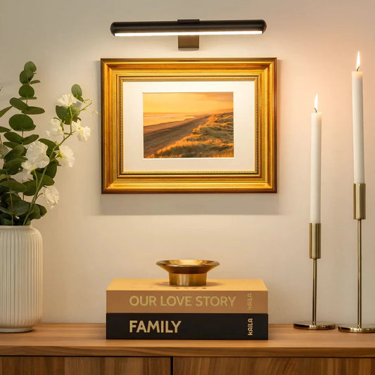 Wireless Rechargeable LED Wall Light for Artwork and Decor | Ventayo
