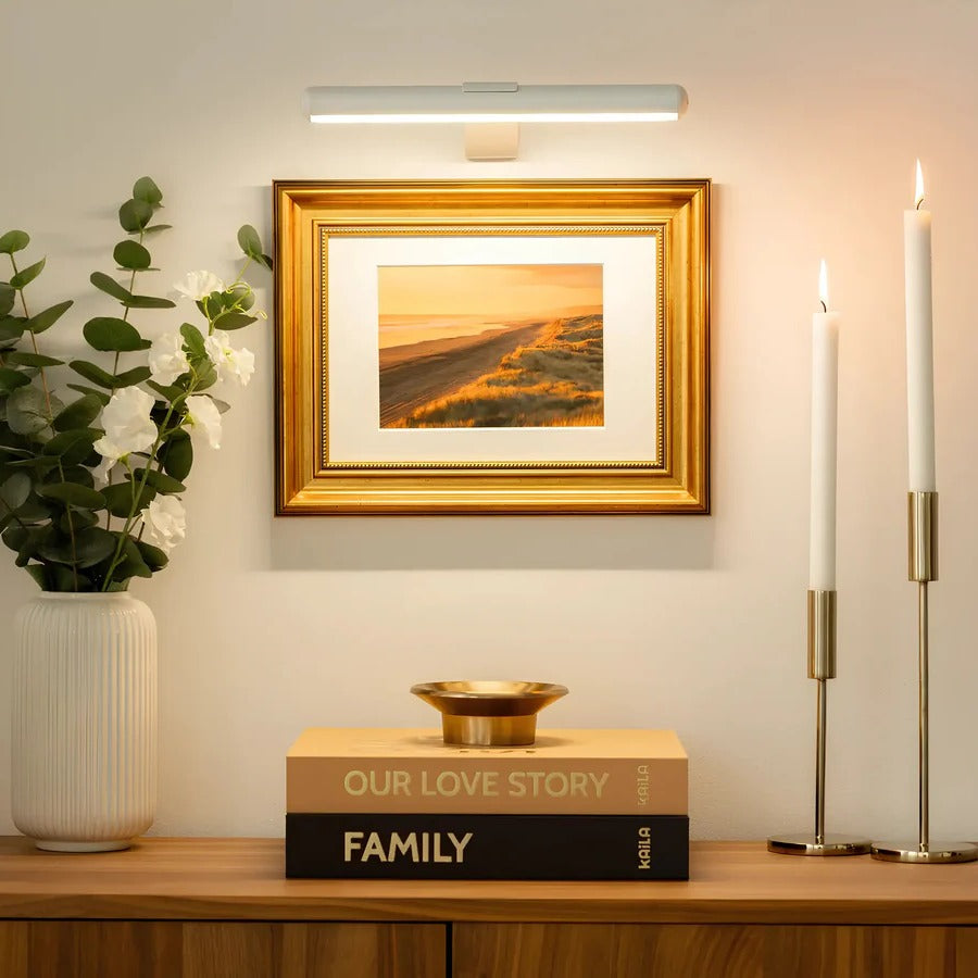 Wireless Rechargeable LED Wall Light for Artwork and Decor | Ventayo