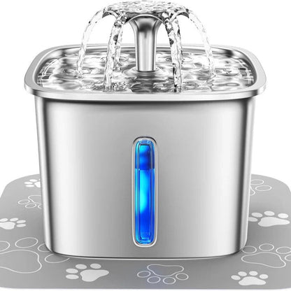 Automatic Stainless Steel Pet Water Fountain for Cats and Dogs | Ventayo