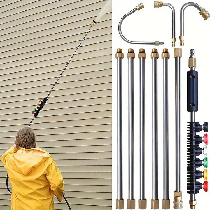 Telescoping Pressure Washer Wand Kit – Fits 4000 PSI Systems | Ventayo
