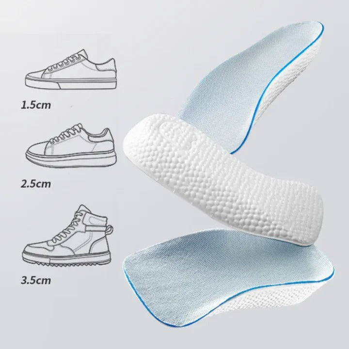Shaped Insoles with Contoured Footbed