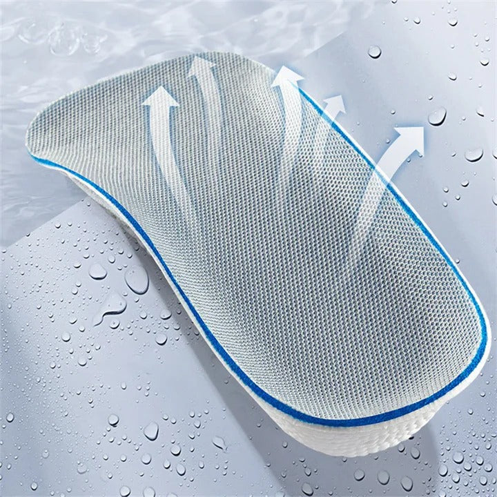 Shaped Insoles with Contoured Footbed