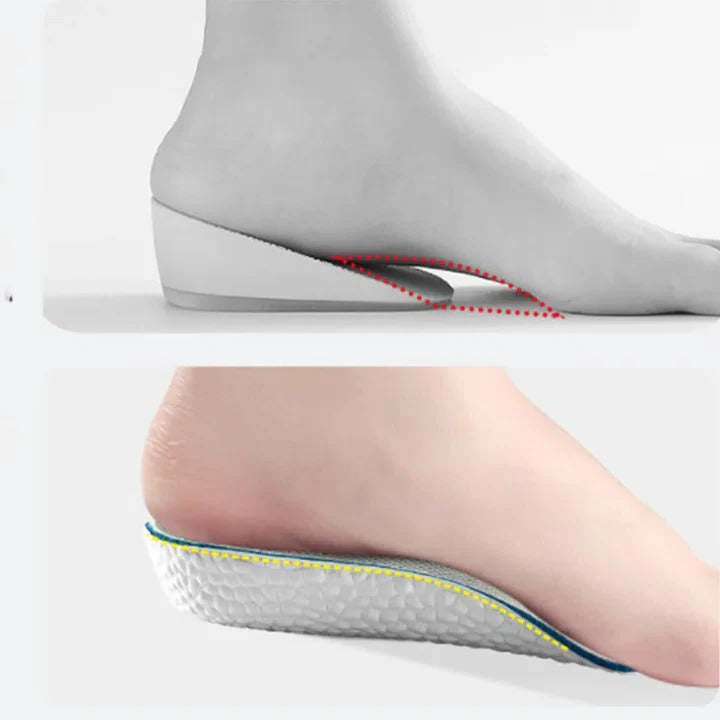 Shaped Insoles with Contoured Footbed