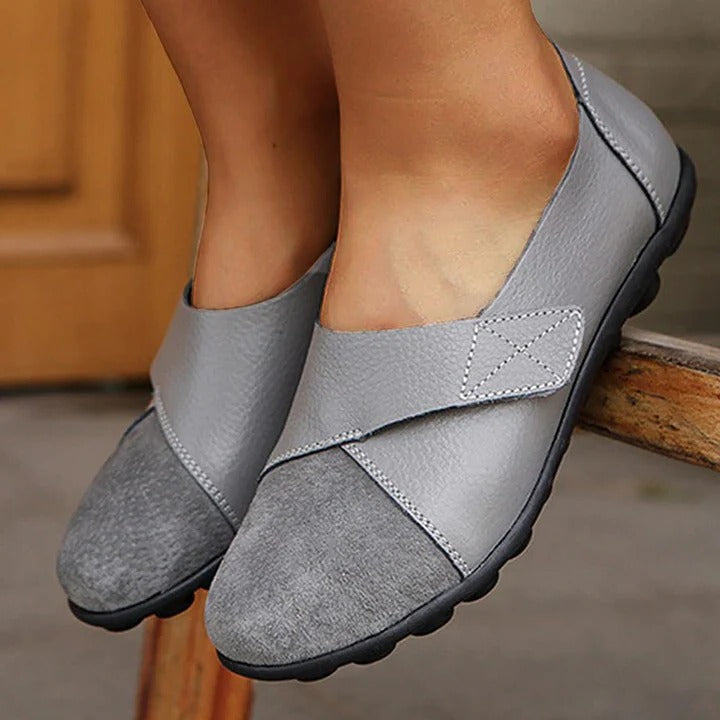 Premium Leder-Slipper für Herren – Orthopädische Slips für ganztägigen Komfort