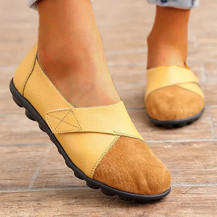 Premium Leder-Slipper für Herren – Orthopädische Slips für ganztägigen Komfort