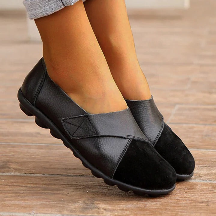 Premium Leder-Slipper für Herren – Orthopädische Slips für ganztägigen Komfort