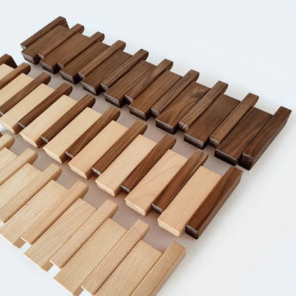 Porte-manteau en bois fait main