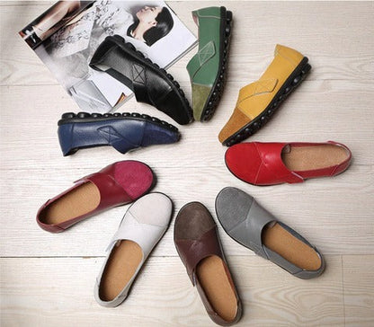 Premium Leder-Slipper für Herren – Orthopädische Slips für ganztägigen Komfort