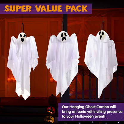 25.5in Hanging Ghosts, 3 Pack – Ventayo