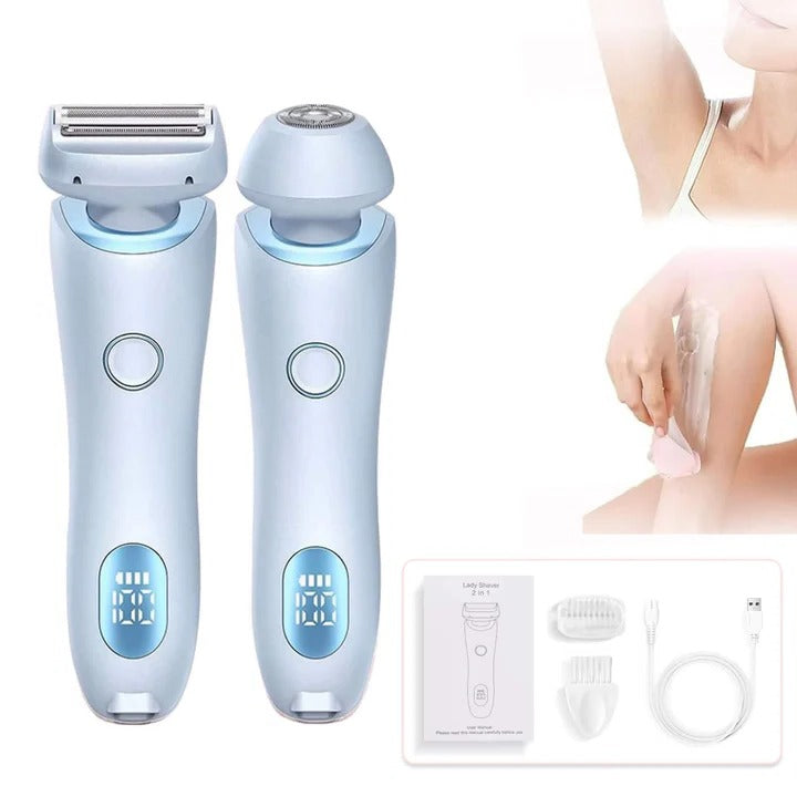 Rifinitore Elettrico per Peli Pubici Donna – Rasoio Ricaricabile per Linea Bikini per Pelle Sensibile