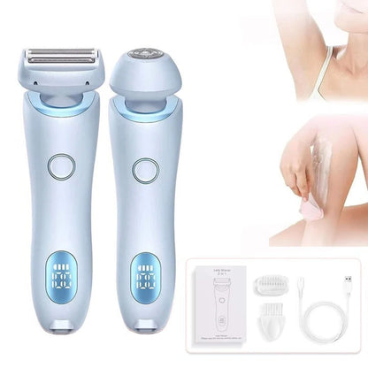 Rifinitore Elettrico per Peli Pubici Donna – Rasoio Ricaricabile per Linea Bikini per Pelle Sensibile