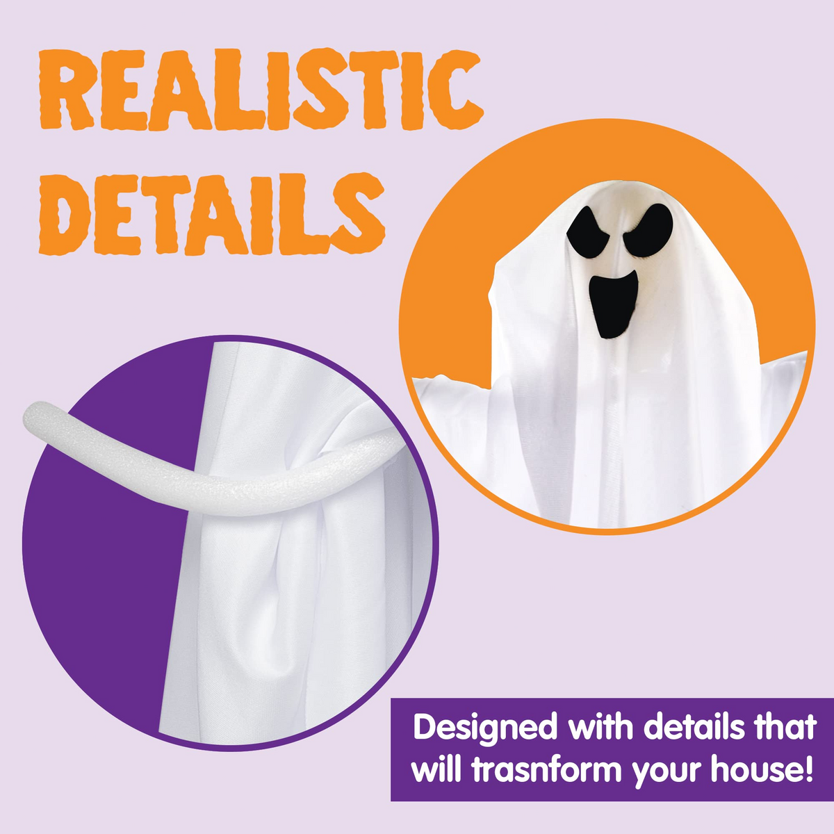 25.5in Hanging Ghosts, 3 Pack – Ventayo