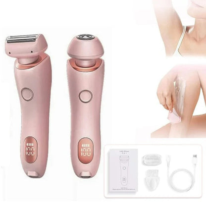 Rifinitore Elettrico per Peli Pubici Donna – Rasoio Ricaricabile per Linea Bikini per Pelle Sensibile