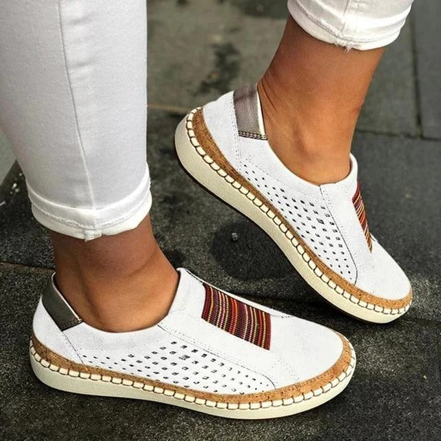 Women's Breathable Flat Bottom Bunion Corrector Sneakers Supportive Design for Foot Pain Relief and Everyday Comfort