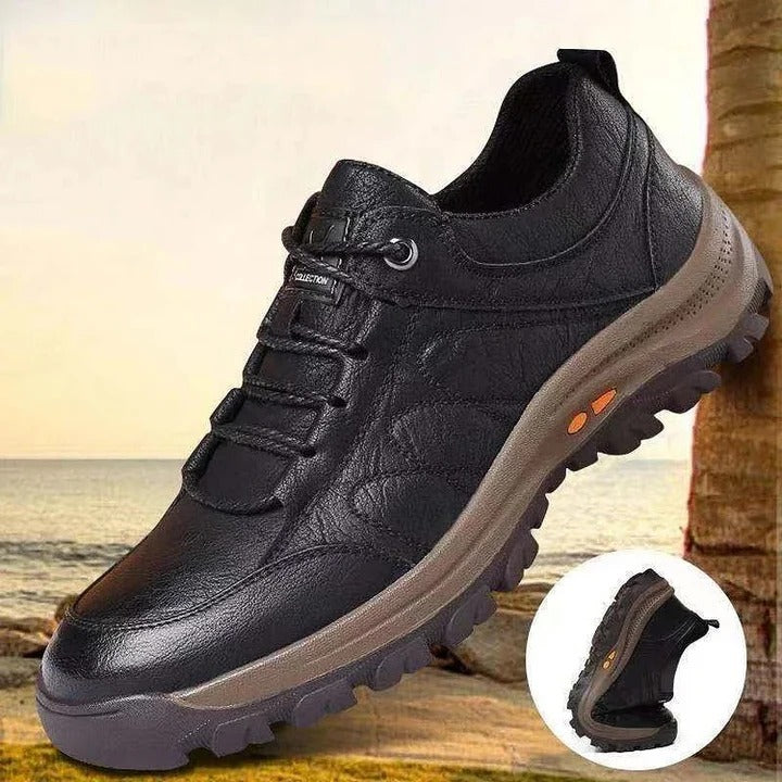 Men’s Arch Support Casual Shoes – Breathable, Non-Slip, Hand-Stitched Comfort Loafers