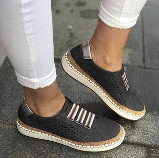 Women's Breathable Flat Bottom Bunion Corrector Sneakers Supportive Design for Foot Pain Relief and Everyday Comfort