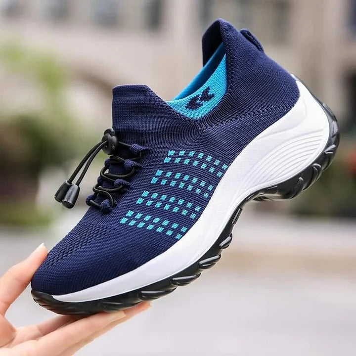 Premium-Sneaker – Atmungsaktives Mesh, Fußgewölbeunterstützung & stoßdämpfende Sohle