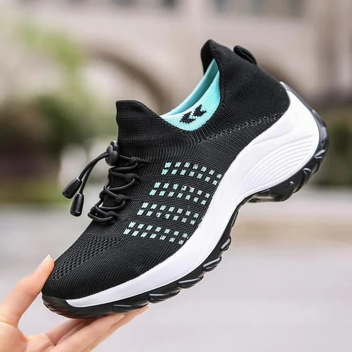 Premium-Sneaker – Atmungsaktives Mesh, Fußgewölbeunterstützung & stoßdämpfende Sohle