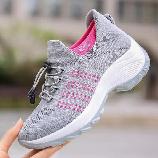 Premium Sneakers – Breathable Mesh, Arch Support & Shock-Absorbing Sole