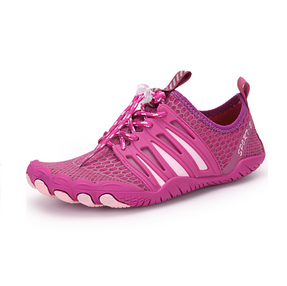 Breathable Barefoot Shoes Outdoor Unisex Pink