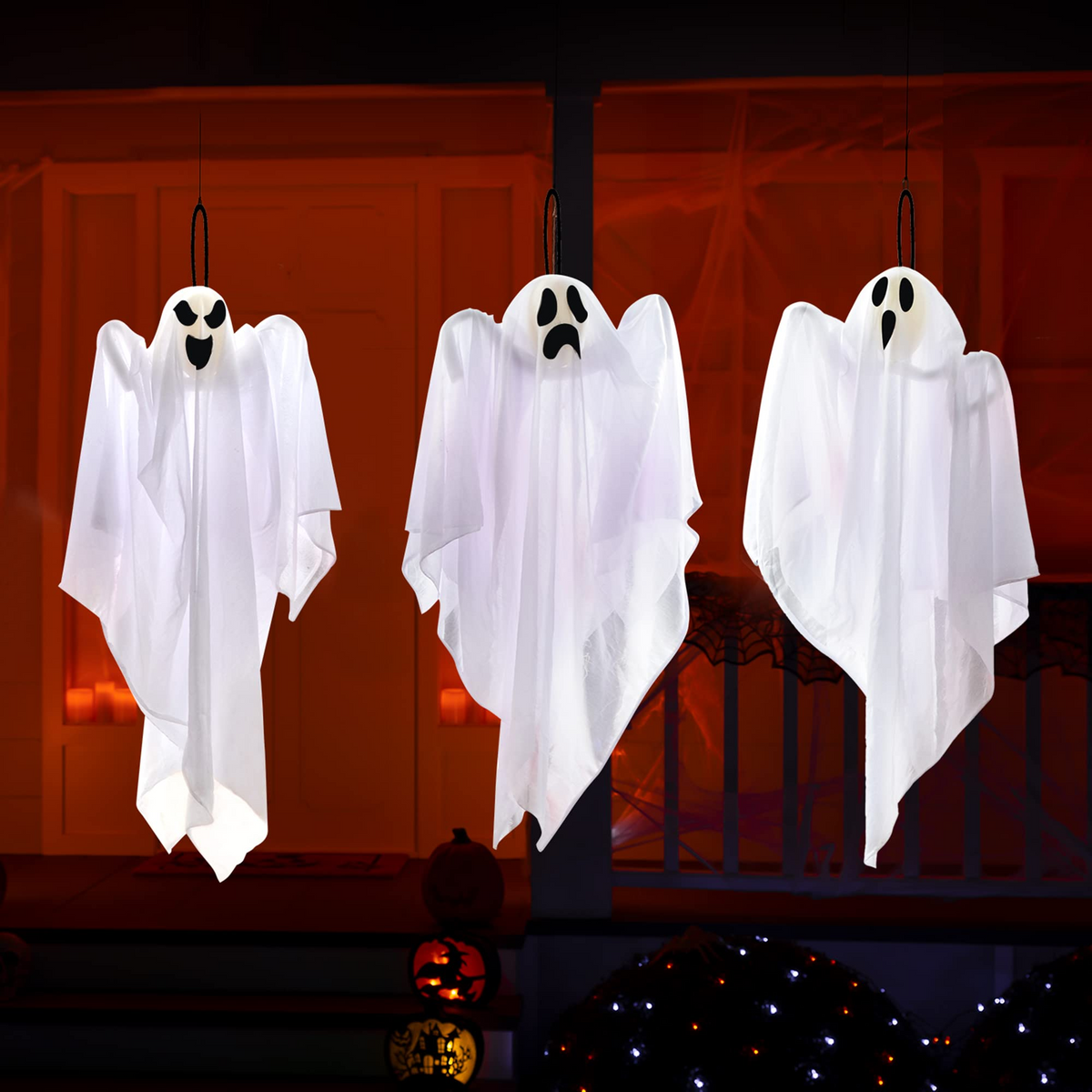 25.5in Hanging Ghosts, 3 Pack – Ventayo