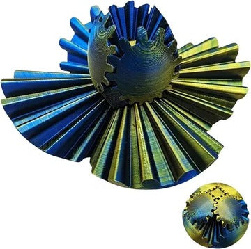 Steampunk hvirvlende vidunder fidget, tandhjulsbold