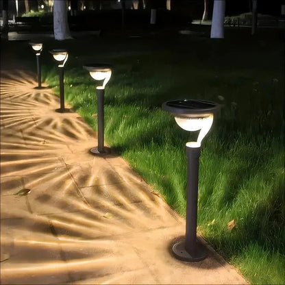 Solar-Powered Outdoor LED Lamp with Motion Sensor | Ventayo