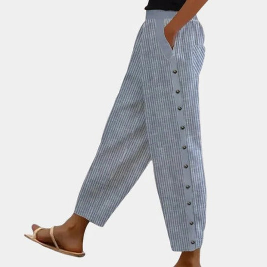 Striped Women's Trousers