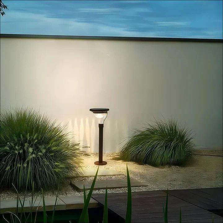Solar-Powered Outdoor LED Lamp with Motion Sensor | Ventayo