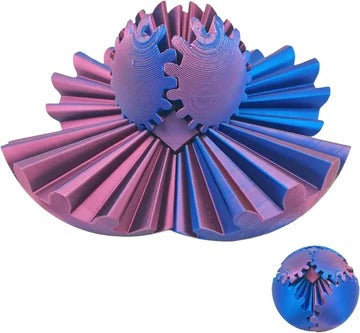 Steampunk hvirvlende vidunder fidget, tandhjulsbold