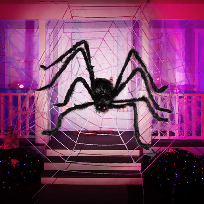 Huge 5-feet Black Hairy Spider – Ventayo