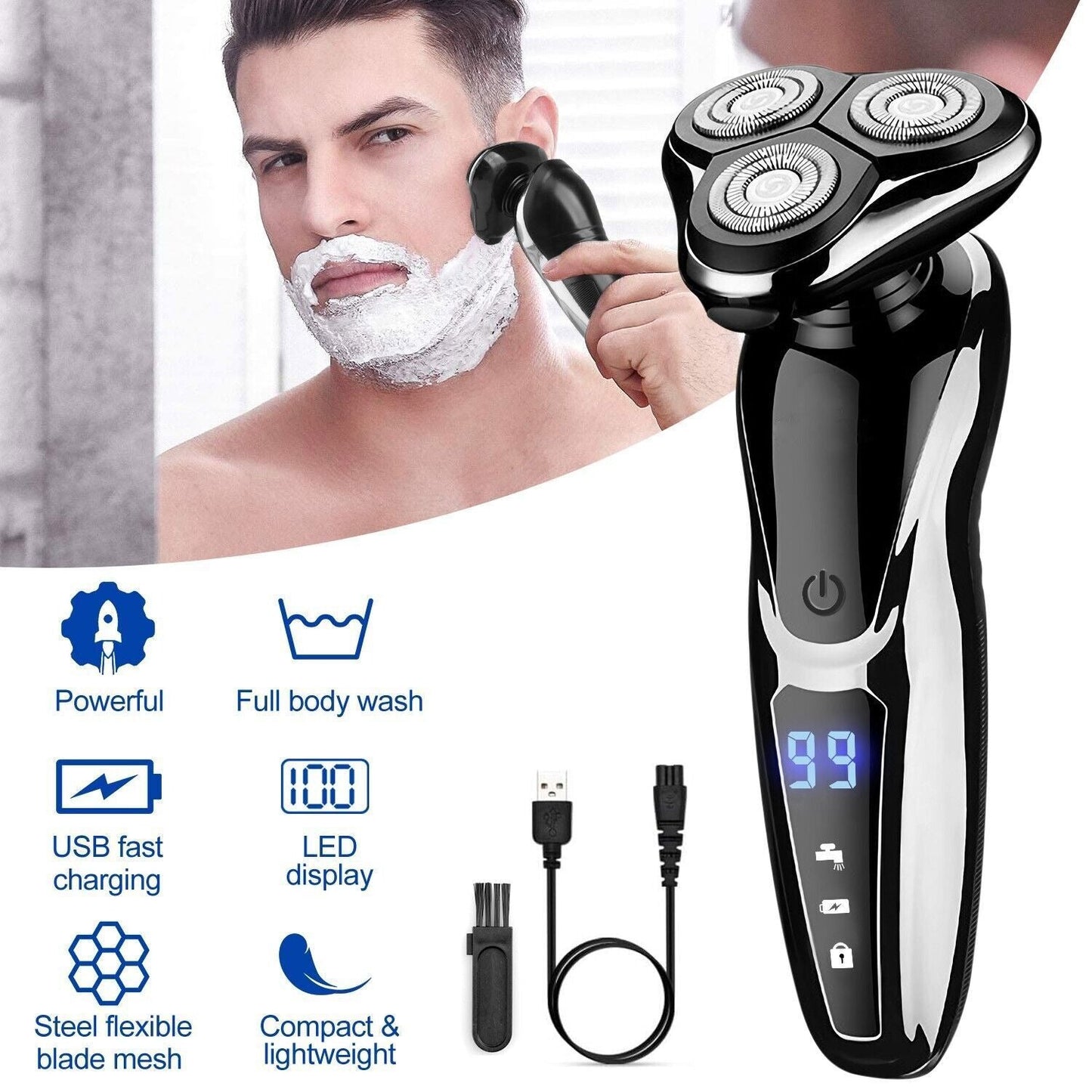 Electric Shaver Beard Shaving